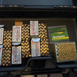 Lots de munitions 22 LR WINCHESTER et REMINGTON