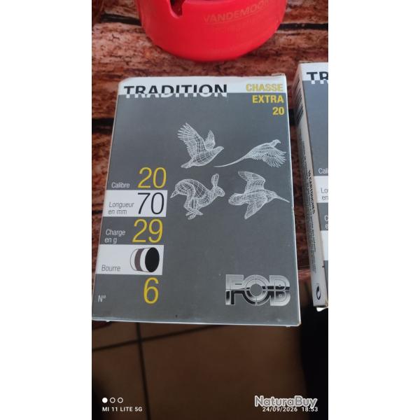Vent 2 bo�tes de cartouches de chasse