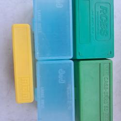 Lot de 5 boites de rangement pour munitions de carabine au prix de 25 euros