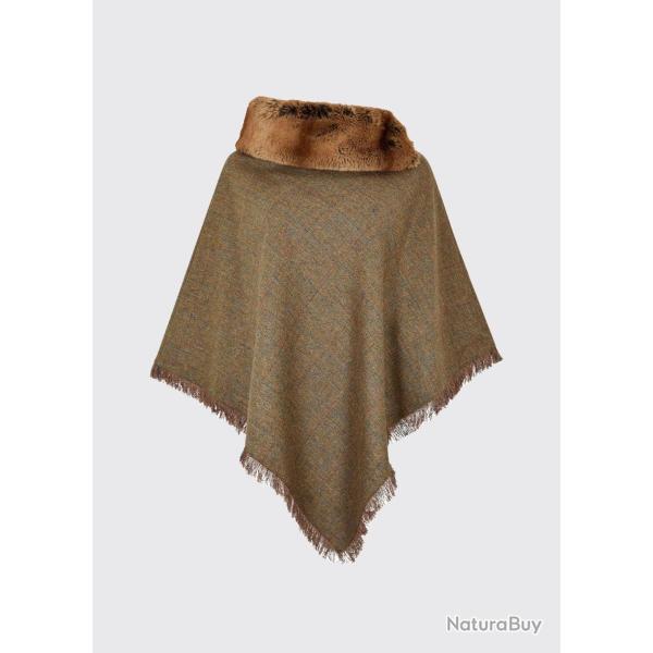 Poncho tweed Silverfir Burren