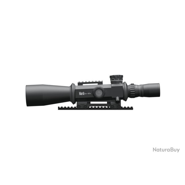 Deon Optical March GENESIS 6x-60x56mm FFP (MIL, Tactique, Illumi, 0.05MIL adj)