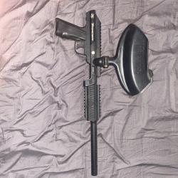Paintball trracer.