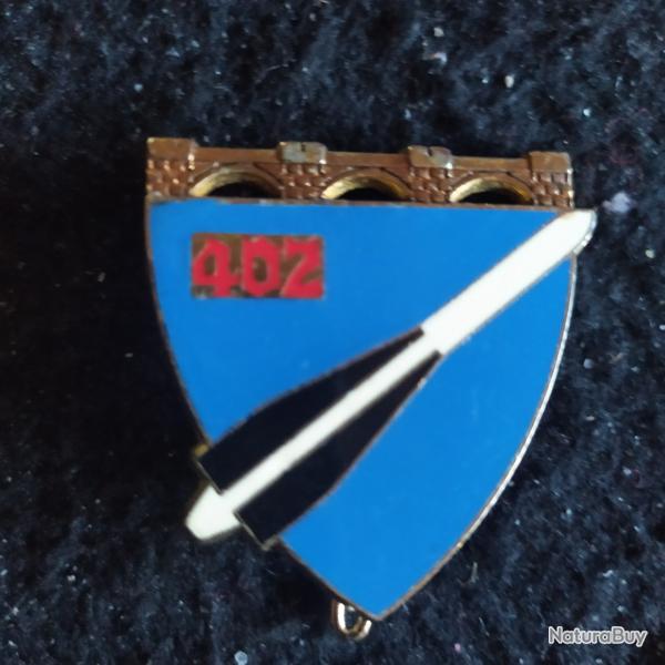 insigne du 402eme regiment artillerie