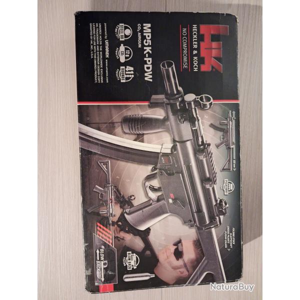 Pistolet mitrailleur MP5 CO2 Umarex 4.5mm Billes aciers - Tr�s bon �tat