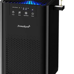 Purificateur d'air H13 HEPA pour chambre &agrave; coucher avec &eacute;ponge parfum&eacute;e - Purificateur d'air portabl