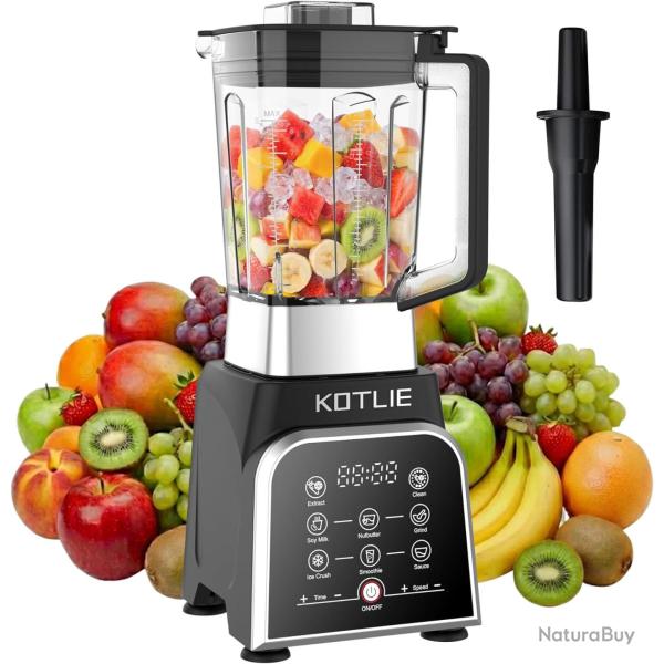 Blender, smoothie maker,blender domestique polyvalent de grande capacit�, avec bol m�langeur de 2 li
