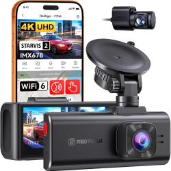 Cam&eacute;ra embarqu&eacute;e F7NA 4K Avant et arri&egrave;re, STARVIS 2 IMX678, 8 MP, WiFi 5 GHz (t&eacute;l&eacute;chargement Rapide