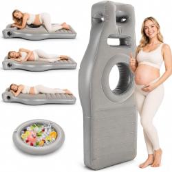 Matelas gonflable pour femmes enceintes avec ouverture ventre, matelas gonflable de grossesse en PVC