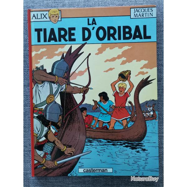 BD Alix, La Tiare d'Oribal par Jacques Martin Casterman