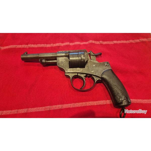 Revolver MAS CHAMELOT DELVIGNE  Mle 1873.
