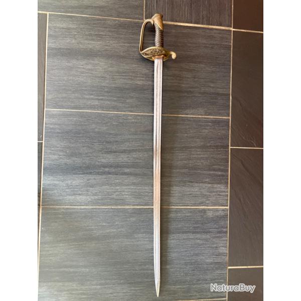 Sabre d'officier d'infanterie Mle 1882.