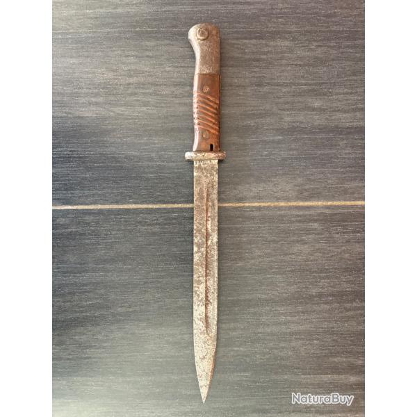 Titre de l'annonce :Ba�onnette Allemande Mauser S84/98 - Plaquettes Bak�lite - Kar98 WW2