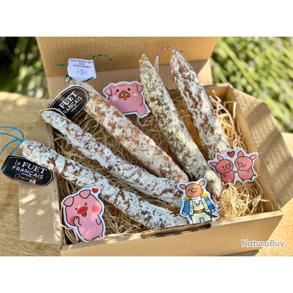 Lot surprise de 5 saucissons