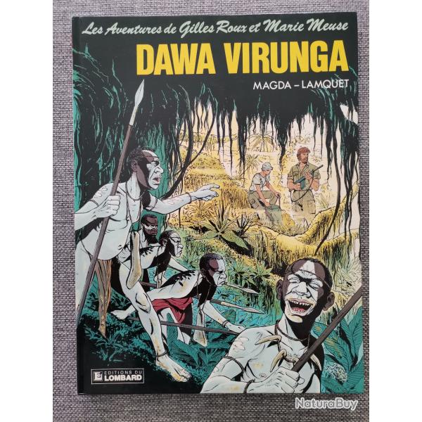 BD Dawa Virunga, Gilles Roux et Marie Meuse 1�re �dition 1987