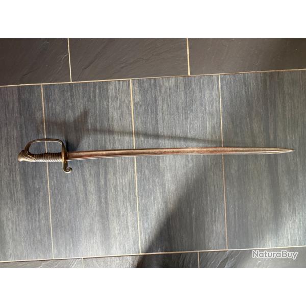 Ancien Sabre d'Officier d'Infanterie Mod�le 1845/1855 - Second Empire / 1870