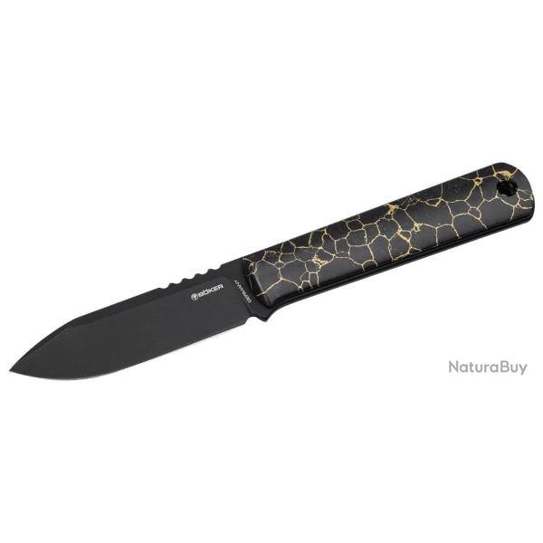 Couteau de cou Boker BFF Packlite TruStone Black