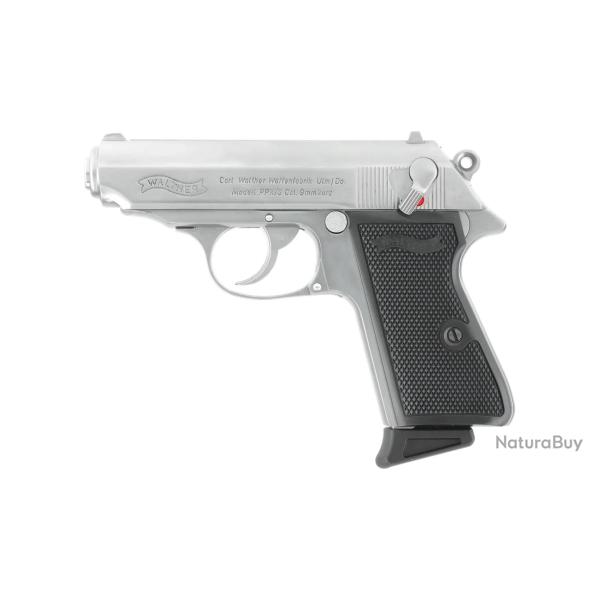 PIST WALTHER PPK/S BBS 6MM GAZ 1J - SILVER