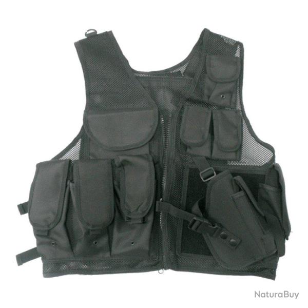 Veste Mesh Holster (JS Tactical) Noir