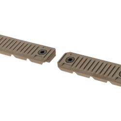 Cable Management Rail Covers Long 2pcs - Strike Industries Dark Earth