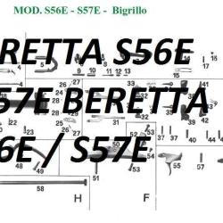 &eacute;clat&eacute; fusil BERETTA S56E et S57E - VENDU PAR JEPERCUTE (m2881)