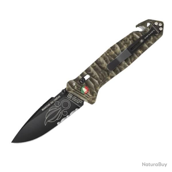 Couteau pliant TB Outdoor CAC Mixte L�gion Etrang�re "Engagement"