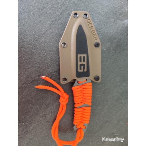 Couteau Gerber Bear Grylls Paracord Fixed Blade - Neuf