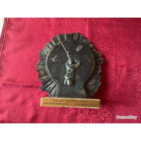 Plaque d�corative Ball trap et chasse, pas de prix de r�serve