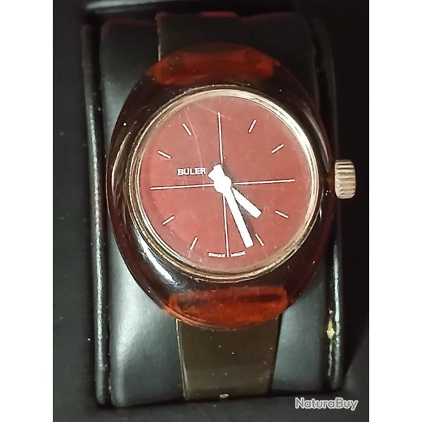 Jolie montre vintage BULER des ann�es 1960-1970