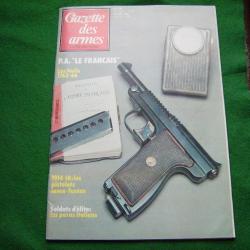 gazette des armes n&deg;139/144/148/158/159/161/162/163/165/166