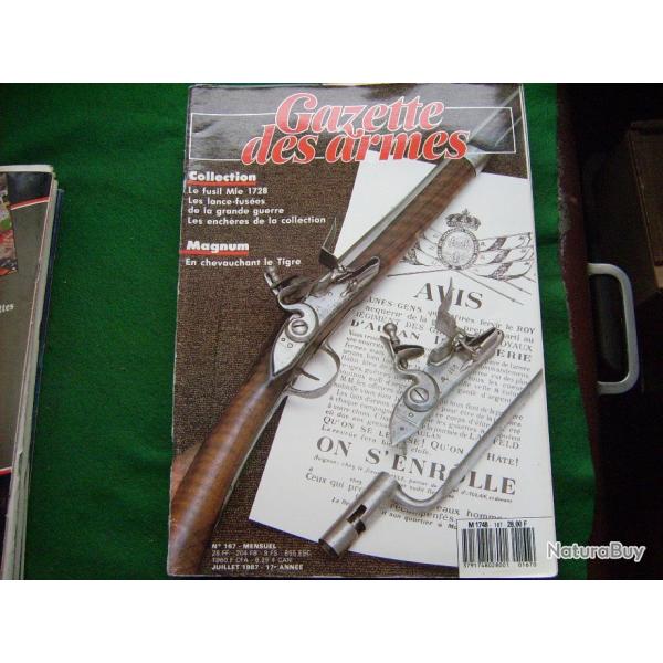 gazette des armes n�167/169/170/171/172/173/174/175/176/177