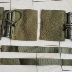 Cummeband attaches rapides pour gilet tactique