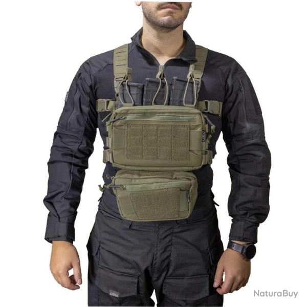 Chest Rig Flint MK1 - Corso Tactical Noir