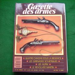 gazette des armes n&deg;178/180/181/182/183185/317/323/393/531