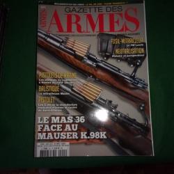 gazette des armes n&deg;551/552/553/555/556/557/580/582/583/586