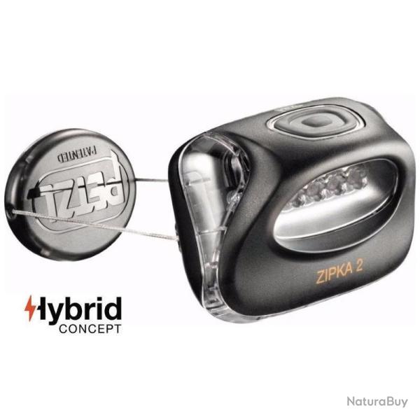 Lampe frontale Petzl Zipka 2 noire