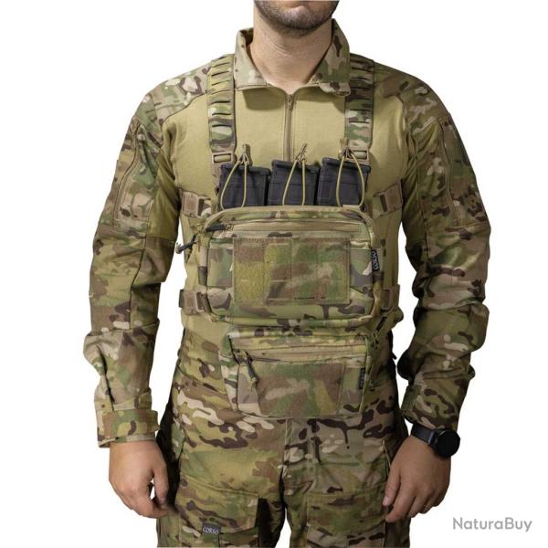 CHEST RIG FLINT MK1 - CORSO TACTICAL MULTICAM