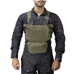 CHEST RIG FLINT MK1 - CORSO TACTICAL RANGER GREEN