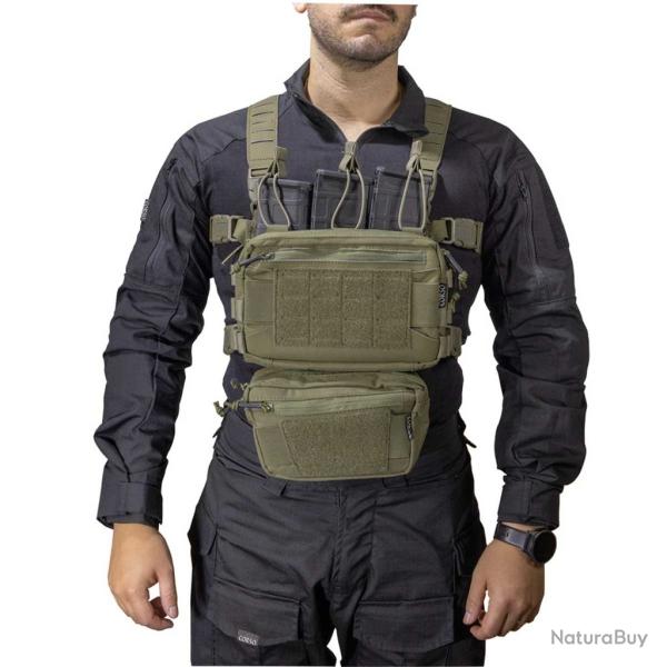 CHEST RIG FLINT MK1 - CORSO TACTICAL RANGER GREEN