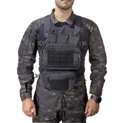 CHEST RIG FLINT MK1 - CORSO TACTICAL NOIR