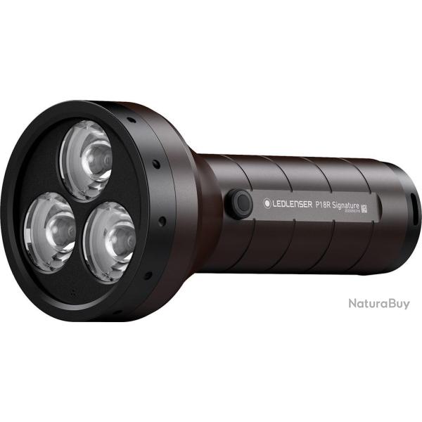 Lampe Torche Ledlenser P18R Signature Espresso Noir