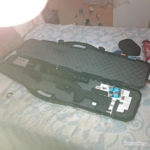 CARABINE crosse grs HOWA 308W +LUNETTE BURRIS LASERSCOPE III BALLISTIC 4-16X50 servie juste z�rotage