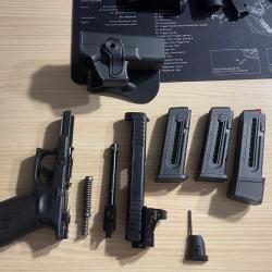 Glock 44 filet&eacute; 22lr