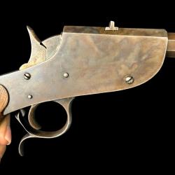 PISTOLET ARTISANAL ALLEMAND cal. 22 short num&eacute;ro 18