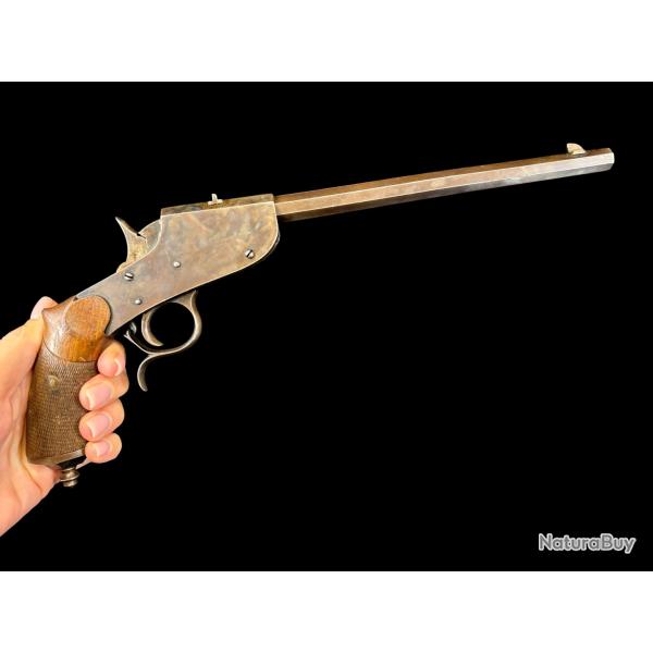 PISTOLET ARTISANAL ALLEMAND cal. 22 short num�ro 18