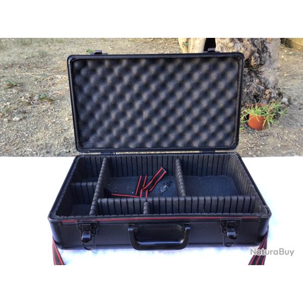 Mallette de transport aluminium armes ou appareil photos
