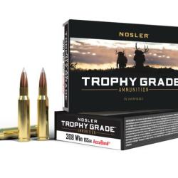 NOSLER 308WIN 165GR ACCUBOND TROPHY GRADE