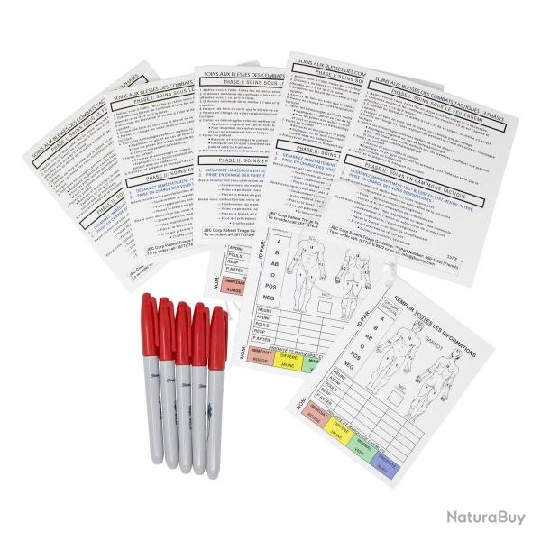 LOT TRIAGE TCCC / NATO en fran�ais
