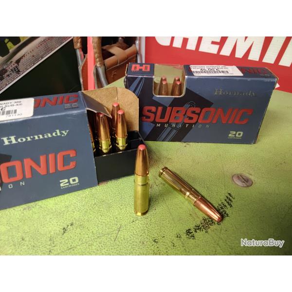 MUNITIONS 300 BLACKOUT HORNADY
