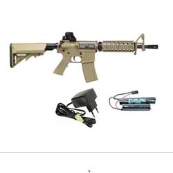 R&eacute;plique M4 AEG Airsoft CYMA CM506 ( Mk.18 Mod 0 / M4A1 CQBR ) Tan - Fusil &Eacute;lectrique