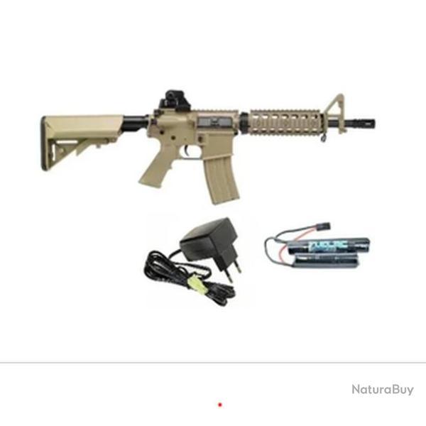 R�plique M4 AEG Airsoft CYMA CM506 ( Mk.18 Mod 0 / M4A1 CQBR ) Tan - Fusil �lectrique